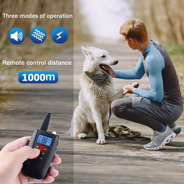 electric-bark-stopper-collar-anti-barking-collar-parts-remote-control-dog-trainer-sound-vibration-bark-stopper