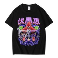 HOT Japanese Anime Jujutsu Kaisen T Shirts Megumi Fushiguro Graphics Print T Harajuku Cool Short Sleeves Cotton Tshirt