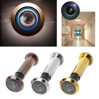 XHLXH Privacy Cover Adjustable Peephole Wide Angle Anti-pry For Furniture Security Door Cat Eye HD Glass Lens Peek Peep Hole Door Viewer