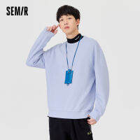 Semir Hoodies ผู้ชายเสื้อผ้าด้านใน Casual Simple สีทึบแฟชั่น Ins เกาหลีชาย2022ฤดูหนาวใหม่สไตล์ Top Trend Sweatshirt