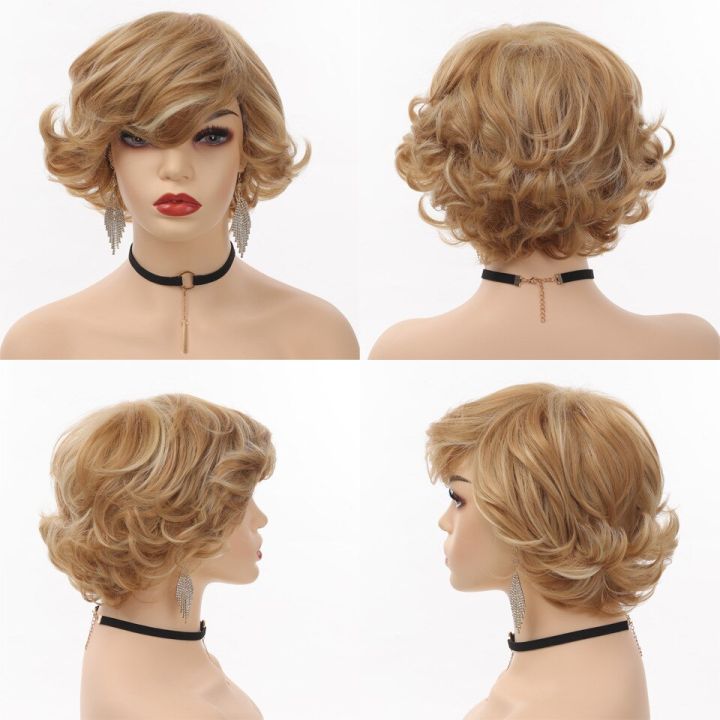 ahairz-synthetic-wigs-cosplay-natural-wigs-for-women-short-mixed-brown-wave-high-temperature-fiber-daily-hair