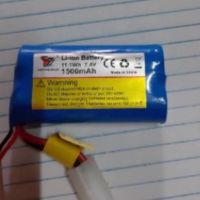 แบตเตอรี่ สำหรับ เรือ HJ806 7.4v/1500 mah