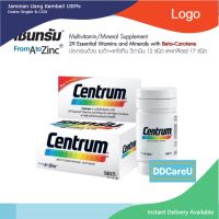 (หมดอายุ 6/9/24) Centrum เซ็นทรัม 30 เม็ด วิตามินรวม A-Z ผสมแร่ธาตุ บำรุงร่างกาย ..,.,,