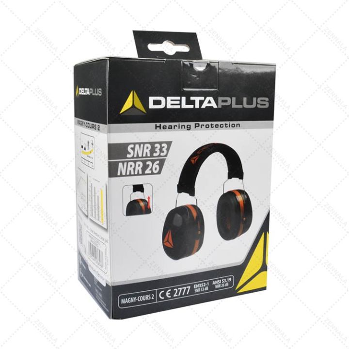 ที่ครอบหู-delta-magny-cours-2-103016-pro-33db-สีส้ม-ที่อุดหูกันเสียงดัง-อุปกรณ์ป้องกันเสียง-ป้องกันหูจากเสียงรบกวน-ป้องกันเสียงดัง-ที่เก็บเสียง