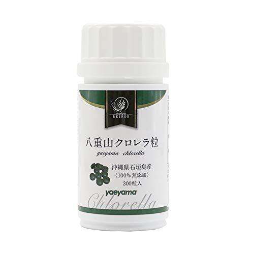 Japan Yaeyama chlorella grain bottle 300 grains 1 month Yaeyama