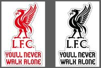 สติกเกอร์ไดคัทหงส์แดงYNWA