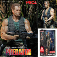 ของแท้ Figma NECA จากหนังดังเรื่อง Predator 1987 พรีเดเตอร์ คนไม่ใช่คน ภาค 1 Arnold Schwarzenegger Dutch อาร์โนลด์ ชวาร์เซเน็กเกอร์ ดัตช์ 30th Anniversary Jungle Patrol งานแท้ ฟิกม่า อานิเมะ Action Figure Original imported from Japan Animation Genuine