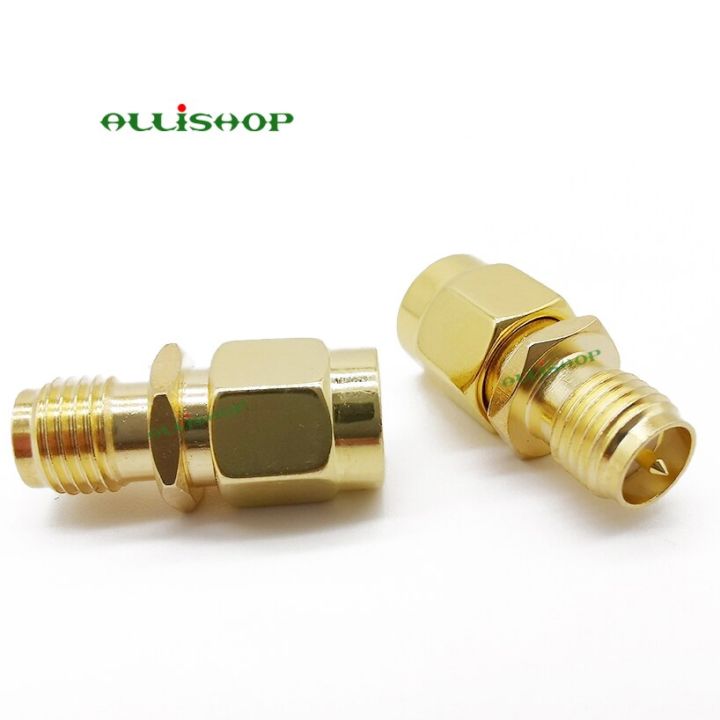 rf-sma-adapter-connector-rp-sma-plug-to-rp-sma-jack-adapter-straight-connector-50-ohm-m-f-coaxial-connectors-gold-plated-electrical-connectors