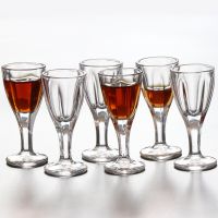 Wholesale 10ML X 6PCS/set Creative Transparent Household Small Wine Glass Liquor Spirit Glass