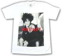 Whitney Houston BW ภาพภาพสีขาว T เสื้ออย่างเป็นทางการ Merch