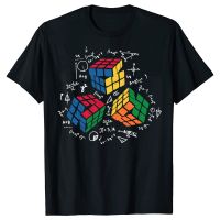 hot【DT】 Math Rubik Rubix Rubics Lovers T Shirts Streetwear Short Sleeve Birthday Gifts T-shirt