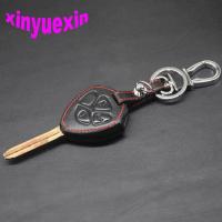 ■✾✔ Xinyuexin Leather Car Key Cover Fob Case For Toyota Camry RAV4 Yaris Matrix Corolla Venza Crown Car-stying With Keychain No Logo