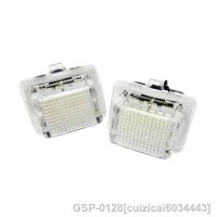 ☜☒Cuizicai6034443 Luz De Matrícula Do Carro นำแท็ก Luzes Traseiras W204 W212 W221 W216 W207 18 2ชิ้น