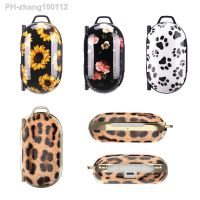 Sunflower Leopard Electroplated Earphone Case For Samsung Galaxy Buds / Buds Plus Hard Headset Protector Cover with hook funda