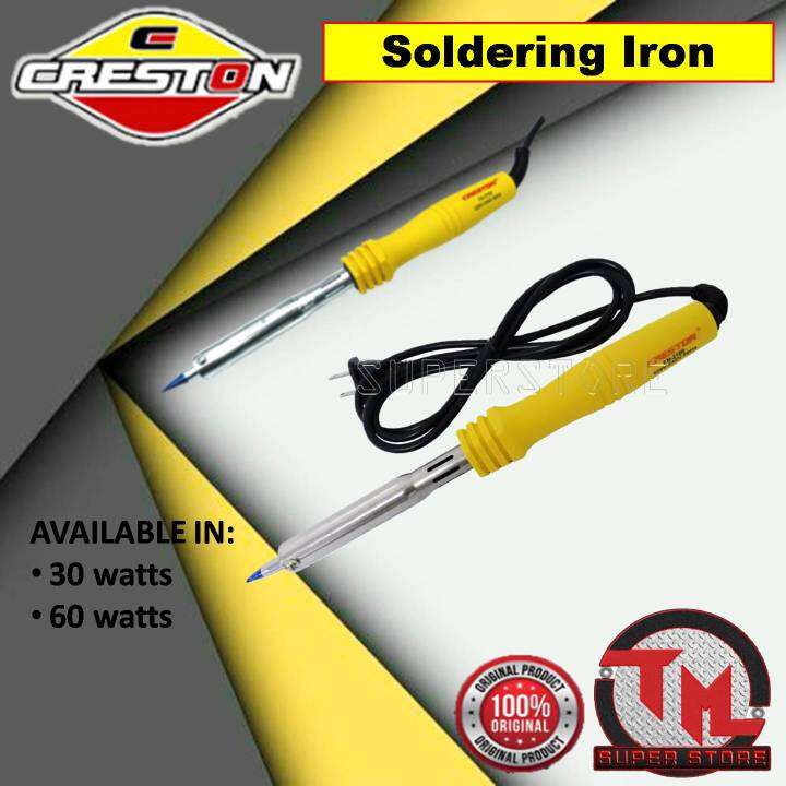 CRESTON Soldering Iron 30w 60w 150w • Tm ss Lazada PH