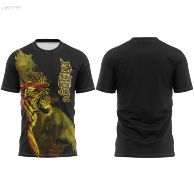 2023 New Muay Thai Tiger Competition Fighting Academy (free custom name and) Unisex T-shirt 【Free custom name】