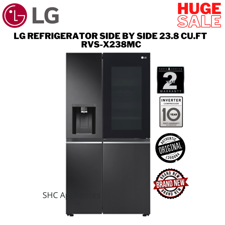 LG Refrigerator Side by Side 23.8 cu.ft RVSX238MC Lazada PH
