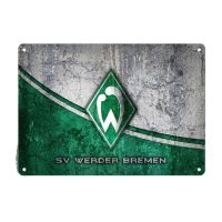 Sv Werder Bremen Graphic ป้ายดีบุกสำหรับ Home Pubs &amp; บาร์โปสเตอร์ Wall Art Coffee Garden Office Man Cave Club ป้ายโลหะดีบุก