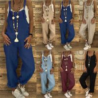 Loose Maternity Bib Pants Suspender Trouser Casual Womens Clothing One-Piece Wide Leg Romper Overalls Strap Jumpsuit Streetwear