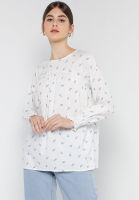 Zalia Basics - Smocking Cuff Blouse