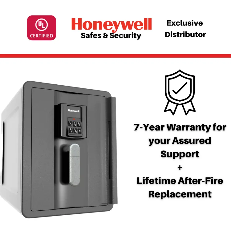 Safes Waterproof Honeywell 2901 Waterproof Fire & Security Safe