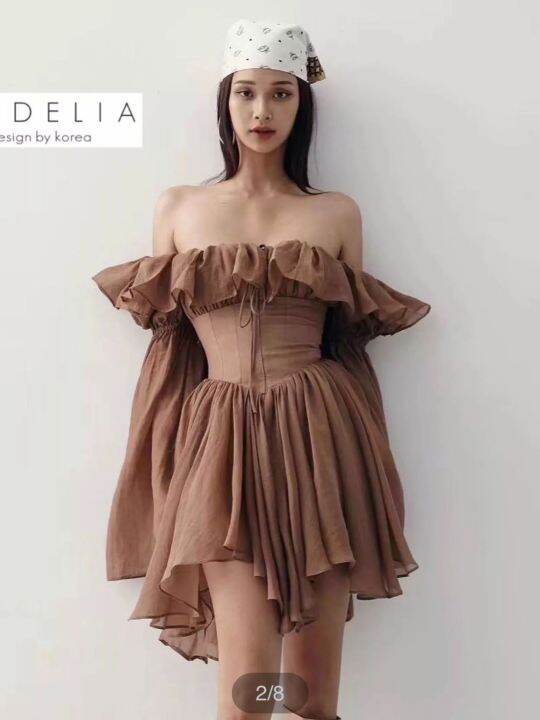 p007-009-pimnadacloset-off-shoulder-bell-sleeve-corset-mini-dress-in-brown