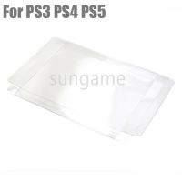 1pc Carts Clear Game PET Box Case Protector Sleeve For Playsation PS3 PS4 PS5