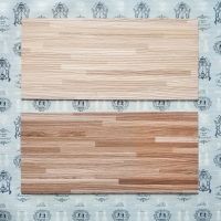 Wood Floor DIY Material Dollhouse Miniature PVC Imitation Wood Grain Floor