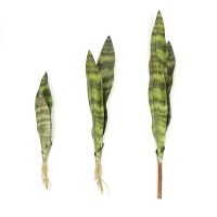 66cm Artificial Realistic Succulent Plants Indoor Tiger Fur Potted Tropical Fake Long Leaf Bonsai Office Hotel Balcony Home Deco