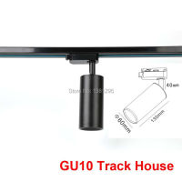 1PCS LED Track Light GU10 Rail Spots Replacement Lamp Bulb For Store Shop Showroom Adjustable 1 3 Phase 4 Wire Ceiling Spotlight