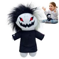 Kids Ghost Plush Toy Plushie Gift for Spooky Ghost Lovers Halloween Stuffed Plush Toy Party Favors Huggable Pillow Birthday Gifts eco friendly