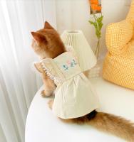 Dog clothes spring and summer new cat clothes dress vest sling small dog