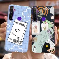 สำหรับ Realme 5 5i 5S เคส5Pro พิมพ์ลายศิลปะอย่างมีสไตล์ฝาครอบซิลิโคนนิ่มเคสโทรศัพท์สำหรับ Realme 5 Pro Realm5 5i 5S