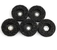 5pcs Abrasive Tools 115mm Poly Strip Wheels Paint Rust Removal Clean Angle Grinder Discs