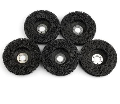 5pcs Abrasive Tools 115mm Poly Strip Wheels Paint Rust Removal Clean Angle Grinder Discs