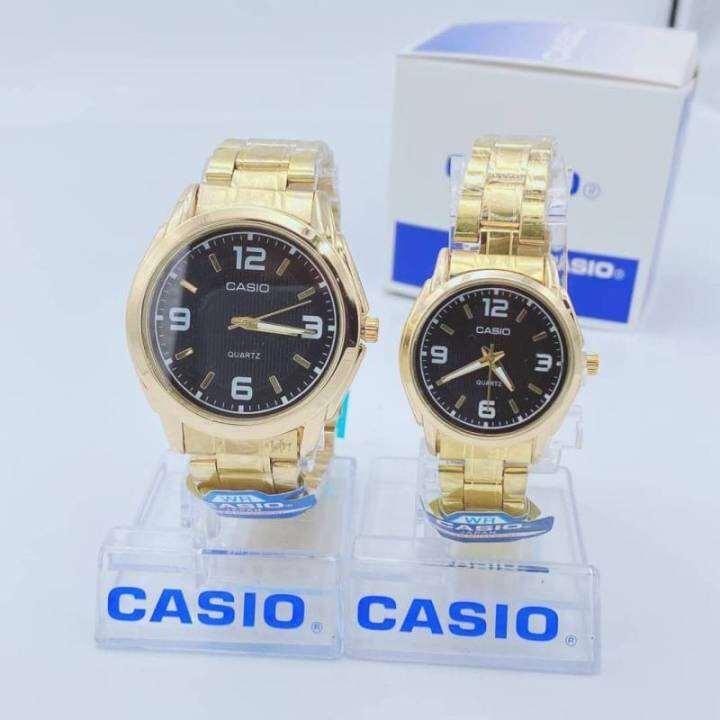 นาฬิกาข้อมือแฟชั่นดัง-casio-นาฬิกาสายเลส-มี-ช่อง-บอก-วันที่-ขนาดหน้าปัด-32-38-mm-สินค้ามีถ่าน-ผ้าเช็ค-ถุงผ้าแถมให้นะคะ