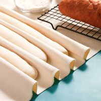 Professional Bakers Dough Couche - 100 Pure Cotton Pastry Proofing Cloth for Baking French Bread Baguettes Loafs