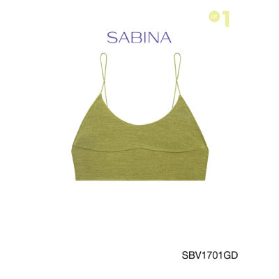 SABINA เสื้อชั้นใน รุ่น MAD MOISELLE CRUISE22 รหัส SBV1701GD สีเขียวเข้ม