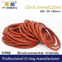 ■ Red Silicon O-ring Silicone/VMQ CS5.7mm OD85/90/115/180x5.7mm O ring Seal Rubber Rings Sealing Strip Gasket Sanitary Washer