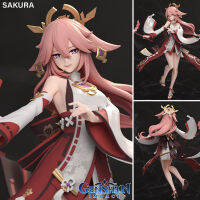 Figure ฟิกเกอร์ จากเกมและการ์ตูนเรื่อง Honkai Impact 3rd Houkai Gakuen Genshin ฮงไกอิมแพ็ค Sakura Yae Goushinnso Memento Miko ซากุระ เย ชุดมิโกะ ยาเอะน้ำแข็ง ยาเอะ แย้ วาลคิเรียเก็นชินอิมแพกต์ Ver Anime Hobby โมเดล ตุ๊กตา อนิเมะ การ์ตูน มังงะ ของขวัญ