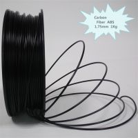 ABS Carbon Fiber 3d Printer Filament 1.75mm 1Kg ABS-CF Upgrading Formula of ABS Carbon Fiber