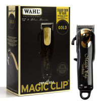 Wahl Professional 5-Star Limited Edition Black &amp; Gold Cordless Magic Clip # 8148 - เหมาะสำหรับช่างตัดผมและสไตลิสต์