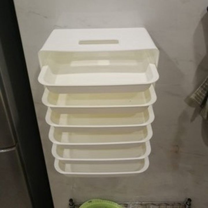 kitchen-storage-multi-layer-dish-tray-wall-mounted-side-dish-stackable-fruit-display-storage-plate