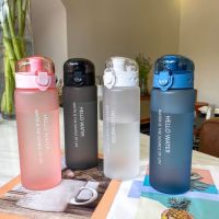 Water Bottle 780ML Motivational Drinking Bottle Sports Travel Bottles Fitness Bike Cup Portable Reusable Plastic Cups