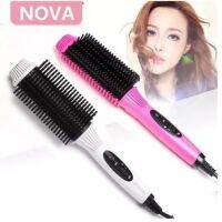 หวีรีดผม ยืดตรง ม้วนโรล ทำวอลลุ่ม NHC-8810 คละสี รุ่น Hair-Auto-straightener-salon-26Jun-J1