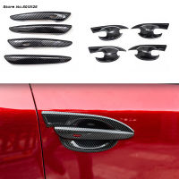 Car ABS Chrome Handle Protective Cover Door Handle Outer Bowls Trim for Mazda CX30 CX-30 2022 2020 2021 Car Accessories