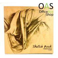 MASTER ART Sketch Book มาสเตอร์อาร์ท สมุดสเก็ตซ์ #S-204 ผิวเรียบ 260mm x 250mm 150 แกรม 32 แผ่น