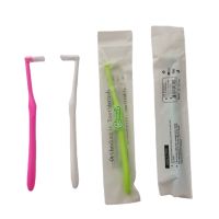 1Pcs แปรงสีฟันจัดฟัน Interdental แปรงฟันหัวเล็กผมนุ่ม Correction ฟันวงเล็บทันตกรรมไหมขัดฟัน Oral Tooth Care-Soneye