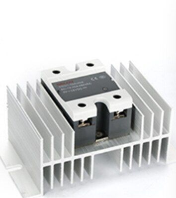 【Worth-Buy】 Delixi State Relay Heatsink หม้อน้ำรถยนต์อะลูมิเนียมชนิดเล็กเหมาะสำหรับ10a 15a 25a 40a Ssr