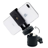 Universal Moblie Phone Clip cket Holder Mount 14 Screw Hot Shoe Phone Clip Tripod Monopod Stand For Smartphone Camera